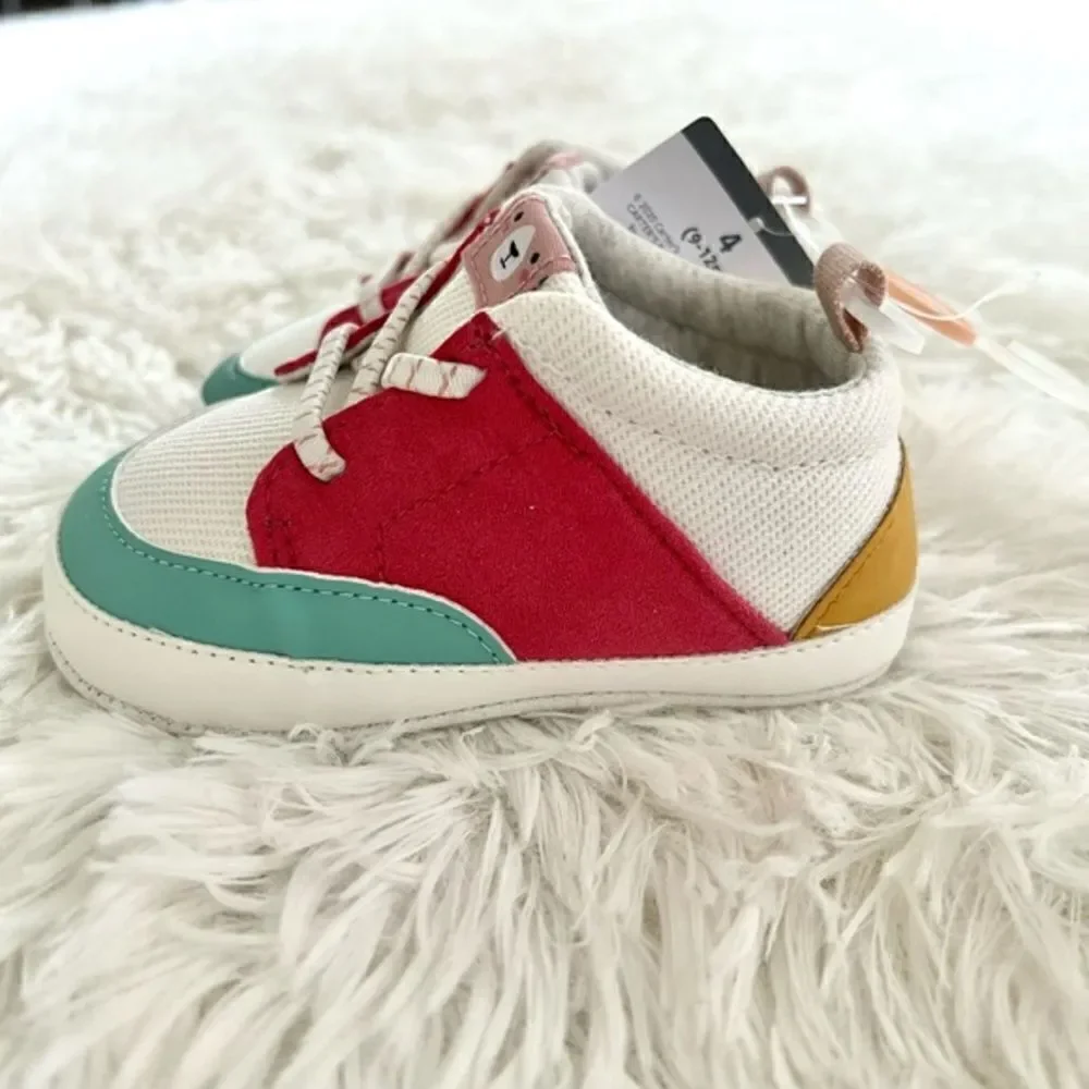 Carter's Baby‎ Multi Color Sneakers Size 4 (9-12 months)